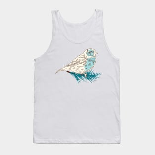 Winter Sparrow Tank Top